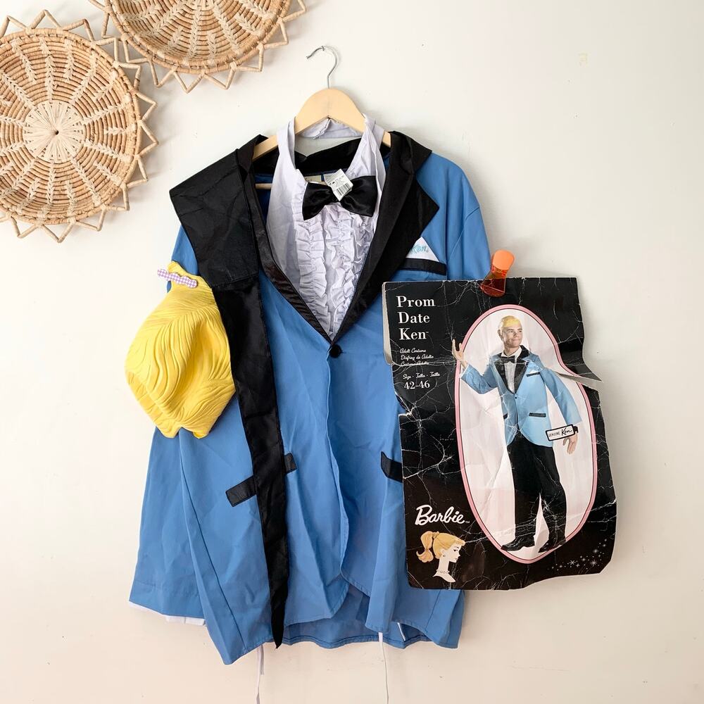 Vintage Ken Barbie Prom Date Halloween Costume Size Large Men's 42-46
